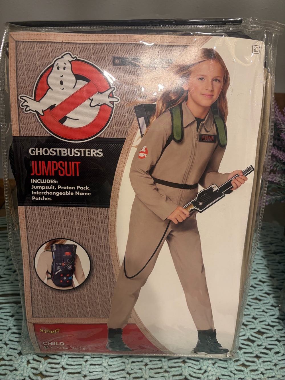 Ghostbusters Jumpsuit  - Spirit Halloween Costume - New XL